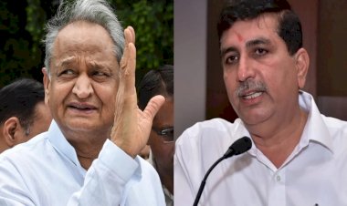 harish choudhary against ashok gehlot and hanuman beniwal rlp party in rajasthan