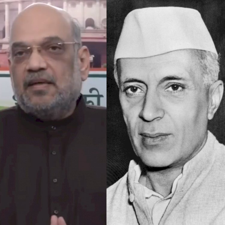 amit shah blame jawahar lal nehru on unsc issue