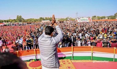 sachin pilot speech in parbatsar ramnivas gawdiya mukesh bhakar hemaram choudhary speech kisan sammelan