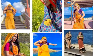 rajasthani bindani dholi meena flies even among bikini girls