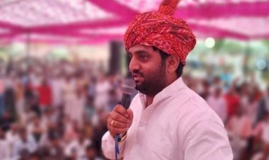 cm gehlot not accept district demand tijara  mla sandeep yadav resign from rsridb as chairman