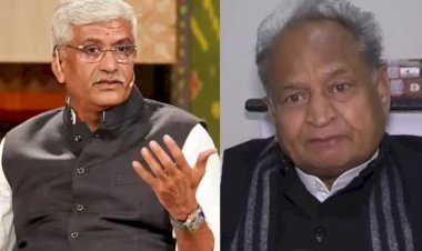 gajendra singh shekhawat attack on cm ashok gehlot stir in bjp too