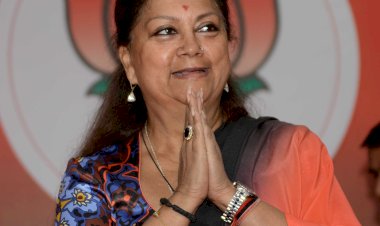 vasundhara rajes twitter war on ashok gehlot broke silence on jaipur blast case