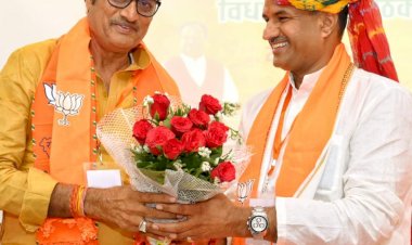 bjps new social engineering trying to feed lotus by taking brahmin rajput together beniwal will fill the gap of poonia