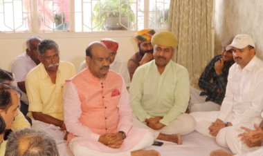 many leaders including om birla sachin pilot paid tribute to kalvi