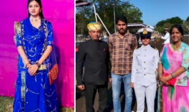 rakshita rathore first girl from rajasthan to become technical officer in indin navy