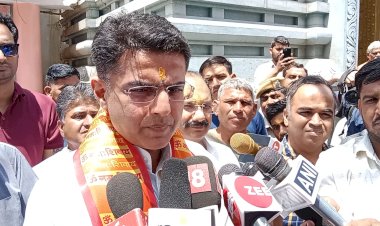 sachin pilot again made a political target on cm ashok gehlot