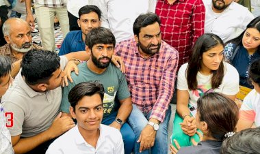 rajasthan nagaur mp hanuman beniwal open challenge to modi and shah on wrestlers protest