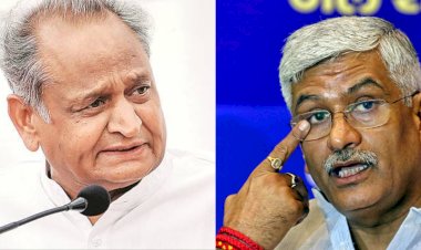 the rhetoric of cm ashok gehlot and gajendra singh shekhawat raised the political temperature counter attacks continued shekhawat told the logic of calling ravana