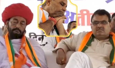 bjp jan aakrosh rally against gehlot govt in jalore