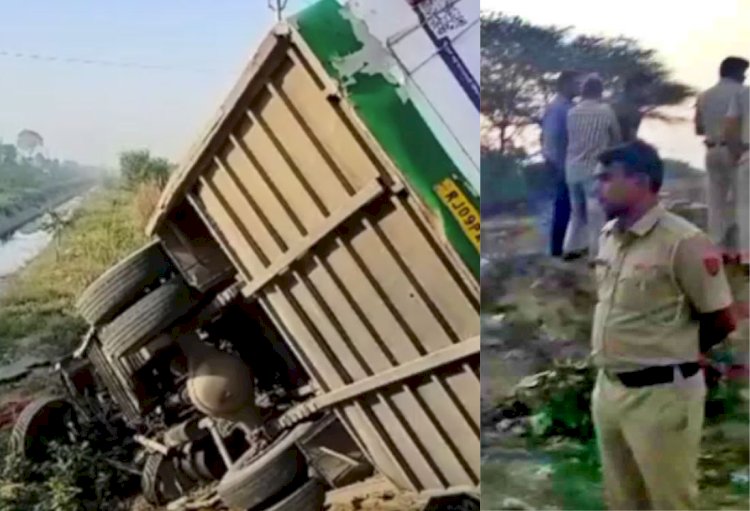 4 dead 28 injured serious referred to jaipur in dausa bus accident