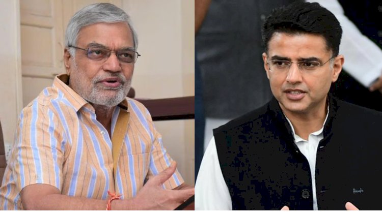 sachin pilot met assembly speaker cp joshi today pilot himself reached speakers house