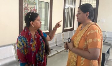 vasundhara raje take class of collector bharti dixit in jhalawar