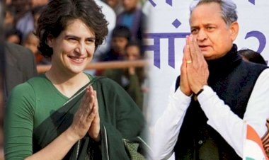 priyanka gandhi reaching jaipur today amid gehlot pilot controversy