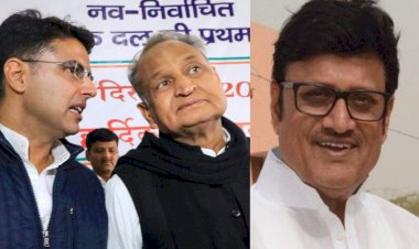 rajendra rathore taunt on ashok gehlot on colonel kesari singh said every mistake demands punishment