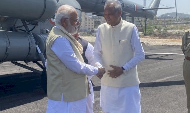 cm ashok gehlot replies to pm narendra modi statement on vaibhav gehlot son of ashok gehlot