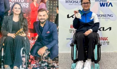 avani lekhara won silver medal in world shooting para sports world cup in korea