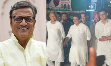 bjp attack on gehlot pilot reconciliation rajendra rathore spoke story of chair game in election