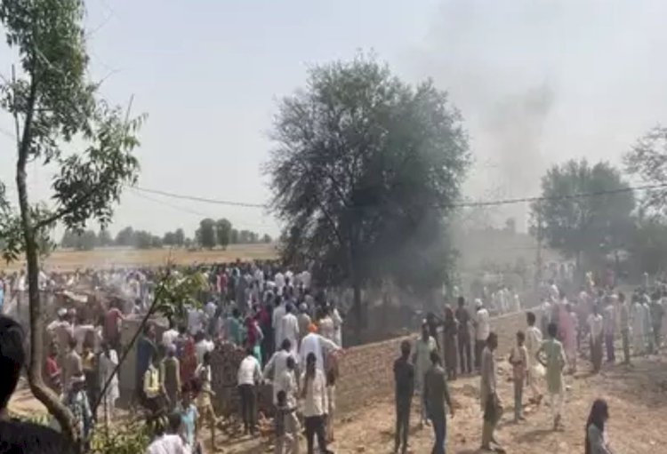iaf fighter aircraft mig 21 crashes in rajasthan 2 women dead 1 man injured