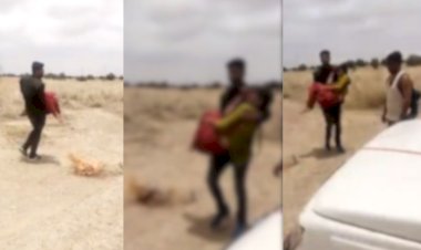 rajasthan girl kidnapped and took fere forcibly in jaisalmer video viral