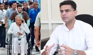 cm ashok gehlot injured in midst of election race injury in both toes plaster tied