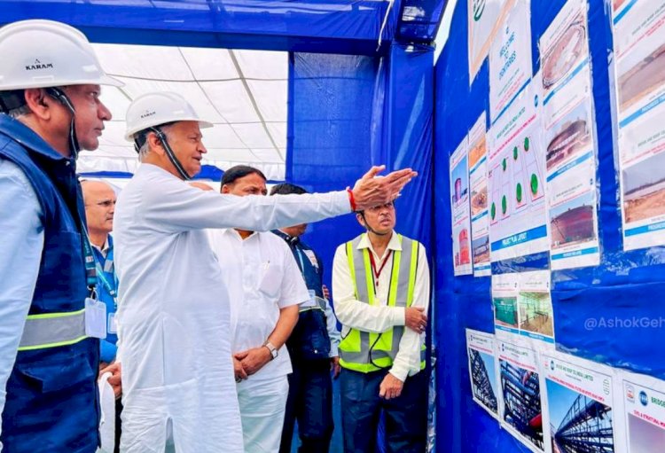 cm ashok gehlot said – refinery will come into commercial production on december 2024