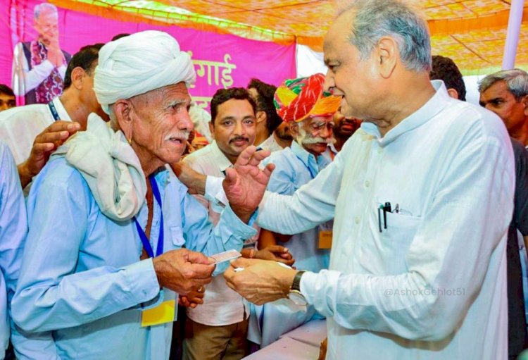 cm ashok gehlot foundation stone laying and inauguration of various development works in bharatpur