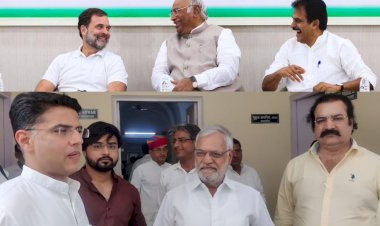 congress leader sachin pilot on meeting with congress leaders at aicc headquarters