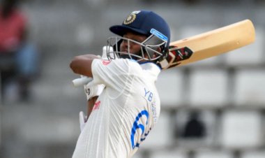 yashasvi jaiswal made his test debut with fours beat west indies on first day