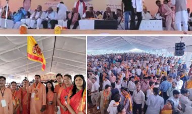 agarwal samaj mahakumbh  agarwal community massive rally in jaipur before assembly election 2023