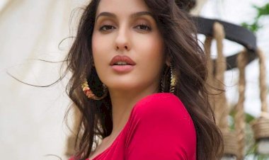 nora fatehi in delhi patiala house court today in connection with rs 200 crore money laundering case