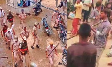 two group clash on luhariya school girl giving urine in water in bhilwara