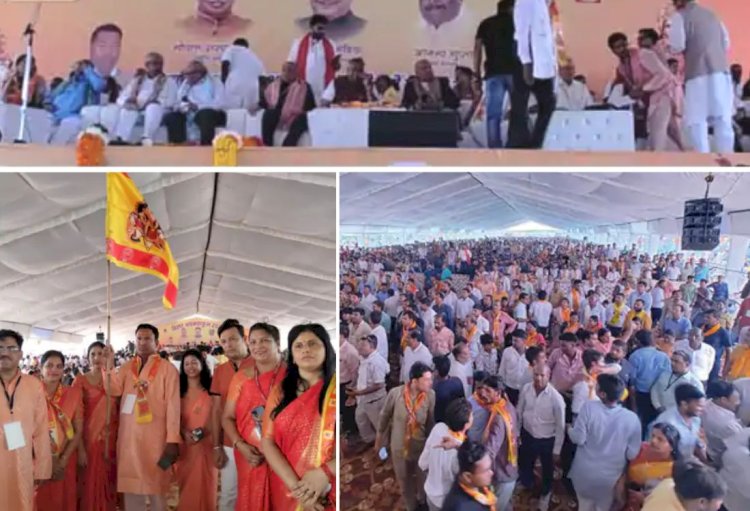 agarwal samaj mahakumbh  agarwal community massive rally in jaipur before assembly election 2023