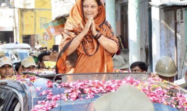 vasundhara raje winner crowned pm narendra modi after majority