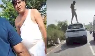 alwar district head balveer singh chillar assaulted his clothes torn