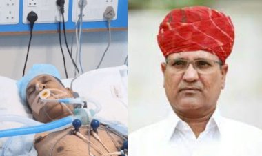 rameshwar dudi airlift to medanta for treatment after surgery due to brain hemorrhage