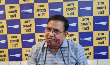 aap claimed congress bjp responsible for anarchy in rajasthan