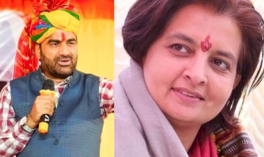 bjp preparation to beat hanuman beniwal in nagaur through jyoti mirdha