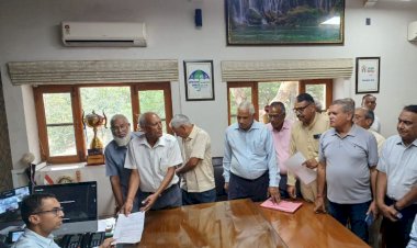 rajasthan retired police welfare institute submitted memorandum to jaipur collector regarding demands