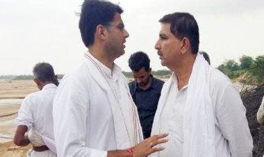 sachin pilot and harish chaudhary meeting many political meanings being inferred