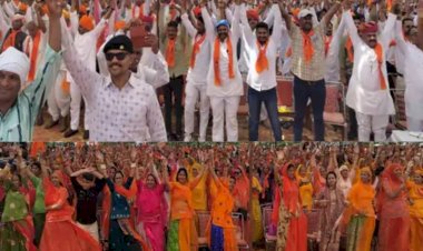 ravana rajput community show strength in jaipur before rajasthan election 2023