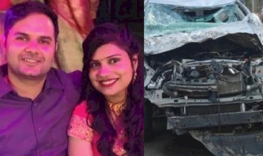 3 killed with couple in road accident in bharatpur