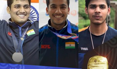 india shooting team won first gold in asian games 2023 rowing team got bronze