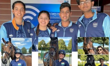 indian equestrians created history won gold medal for first time in asian games