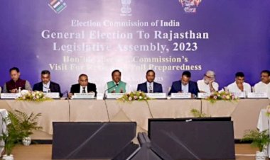 election commission going to conduct district wise review today for rajasthan election 2023