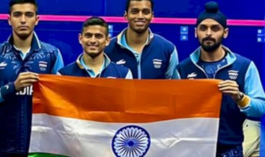 india defeated pakistan and won gold medal in squash after 9 years long time