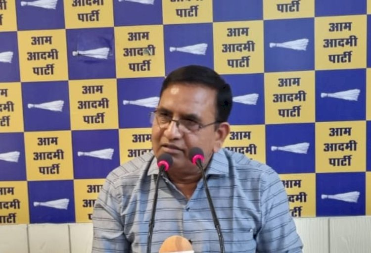 aap claimed congress bjp responsible for anarchy in rajasthan