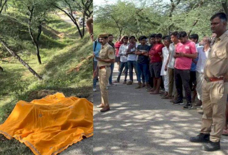 police solved half burnt dead body case in jaipur  identified as neelu kinnar