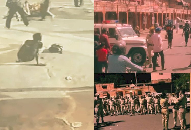 tension after death of youth in jaipur subhash chowk police closed ramganj announcement of job and 50 lakhs to family