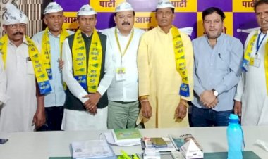 btp national executive members join aap along with other officials